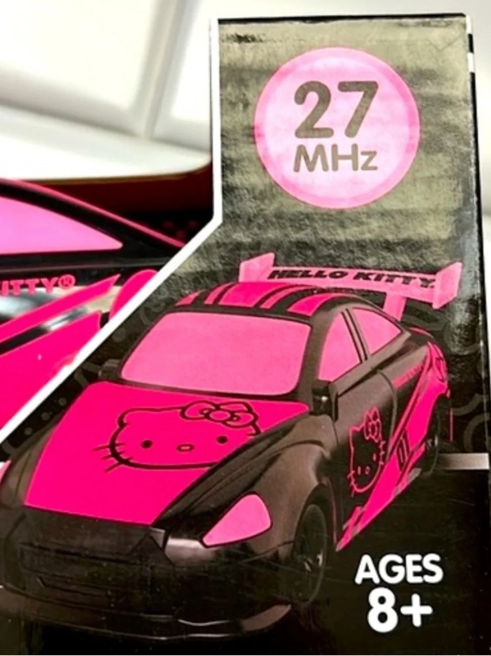 Sanrio Hello Kitty RC Racing Car Pink Black Remote Control Toy Vehicle New K